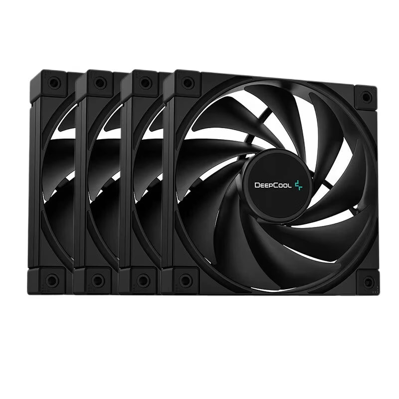 1-6PCS Deepcool FK120 PC Case Fan 120Mm Computer CPU Cooler Fan 4 Pin PWM Water Cooling Fan Radiator CPU Heat Sink Fans