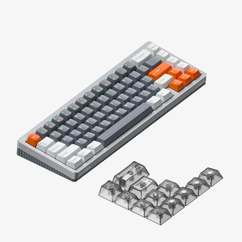 Halo65 HE Magnetic Switch Keyboard Wired Low Latency Esports Gaming Keyboard Custom Aluminum Alloy Pc Gamer Accessories