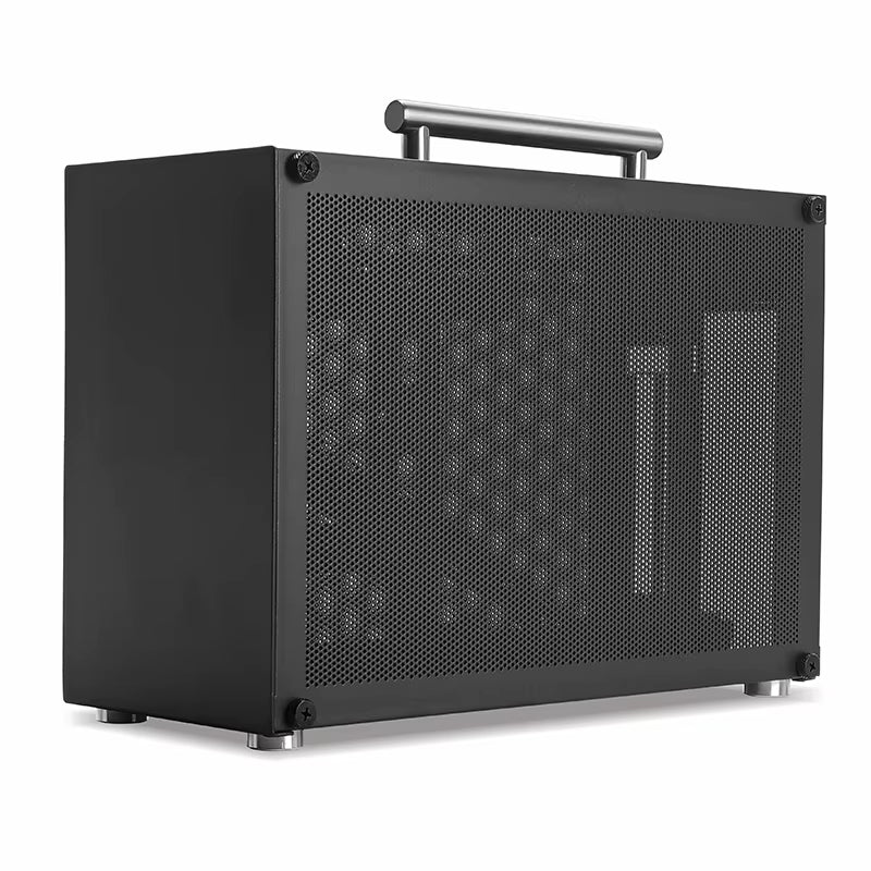 T60 Mini ITX Black Case 9L Gaming Computer Chassis Compact Transparent PC Support SFX Psu/300Mm GPU