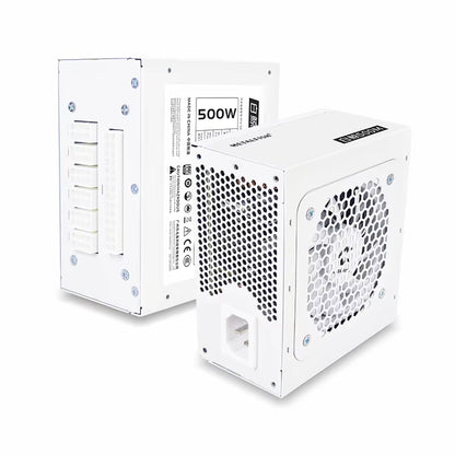 Full-Modular SFX-500W PSU 80Plus Bronze White Power Supply for Mini ITX Chassis Small Computer Case 100/220V