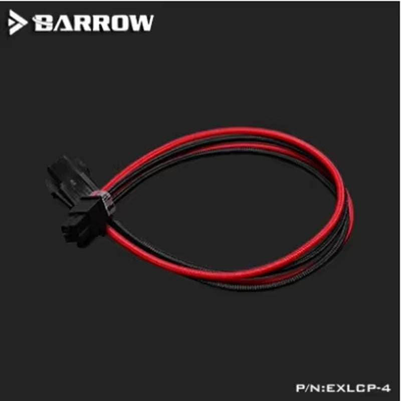 Barrow PC PSU Module Power Extension Cable 24Pin ATX GPU 6+2Pin CPU 4+4Pin 18AWG Black-White Black-Red
