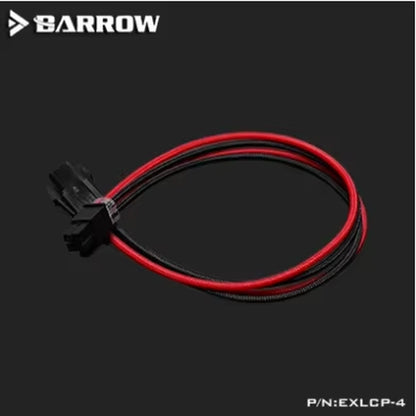 Barrow PC PSU Module Power Extension Cable 24Pin ATX GPU 6+2Pin CPU 4+4Pin 18AWG Black-White Black-Red