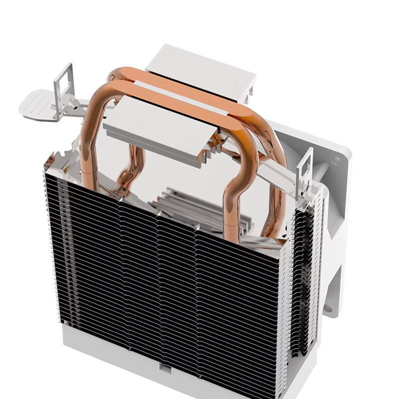 ZH1200 CPU Cooler - ARGB 2 Heatpipes Radiator with Silent PWM Fan for Intel & AMD Processors