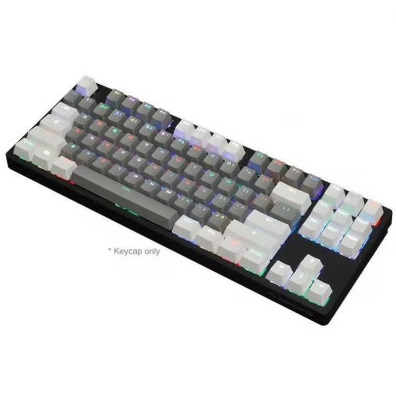 Key Cap 87Pcs/Set PBT Color Matching Light-Proof Mechanical Keyboard Keycaps Replacement Gaming Keyboard Computer Accessories
