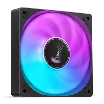 SL-120 ARGB 120mm RGB PC Case Fan - 5V 3PIN/4PIN PWM CPU Cooler for Ultimate Cooling and Aesthetic Upgrade