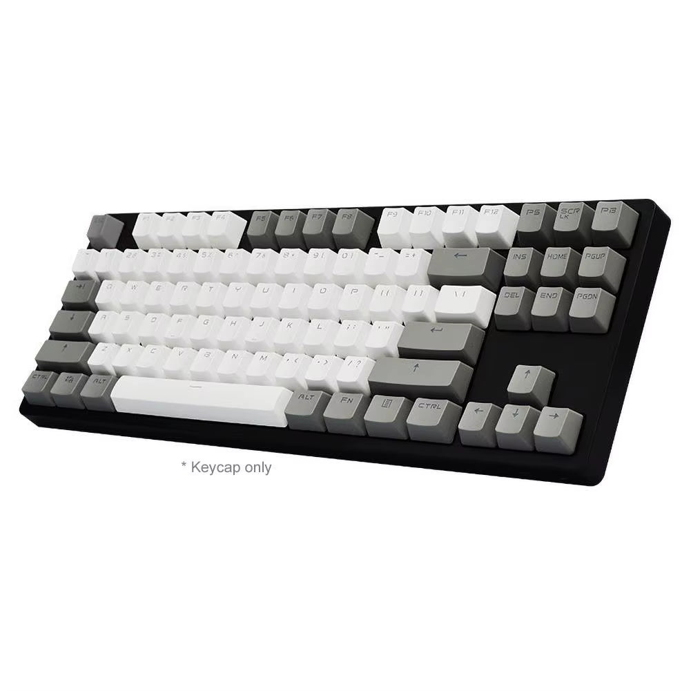 Key Cap 87Pcs/Set PBT Color Matching Light-Proof Mechanical Keyboard Keycaps Replacement Gaming Keyboard Computer Accessories