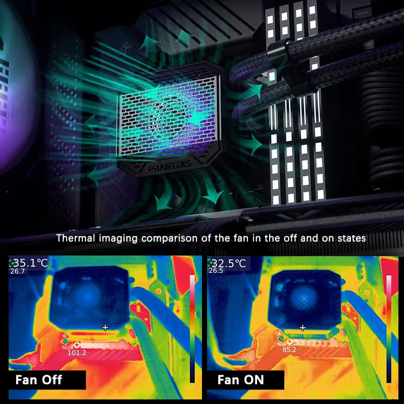GLACIER ONE 360 M25 G2: Ultimate All-In-One Liquid CPU Cooler with Enhanced Cooling for LGA1700/1851 & AMD AM4/AM5