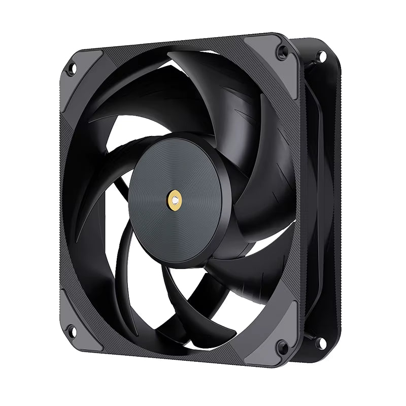 T20 120Mm 4Pin PWM Silent Fan, High-Performance 2500RPM Low Noise Cooling Fans for Cpu/Gaming PC & Water Cooling Radiator