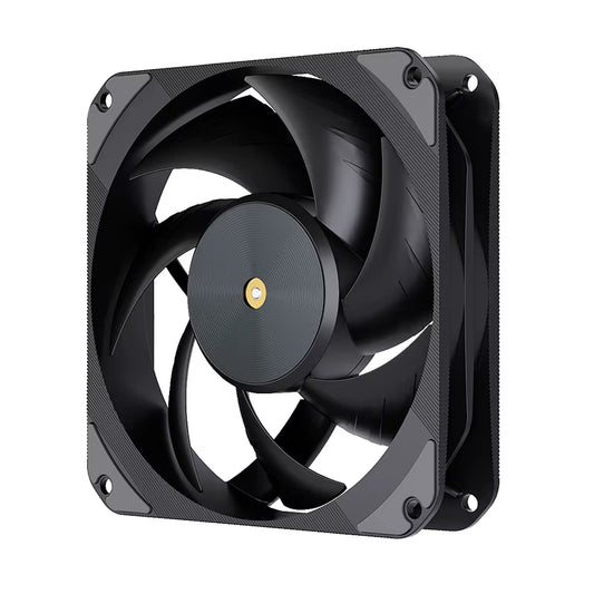 T20 120Mm 4Pin PWM Silent Fan, High-Performance 2500RPM Low Noise Cooling Fans for Cpu/Gaming PC & Water Cooling Radiator