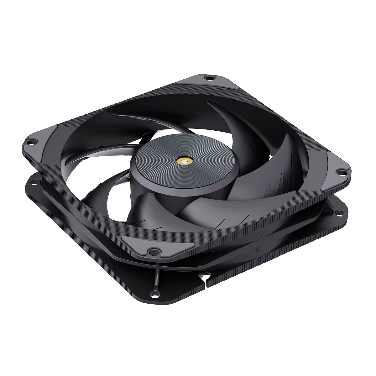 T20 120Mm 4Pin PWM Silent Fan, High-Performance 2500RPM Low Noise Cooling Fans for Cpu/Gaming PC & Water Cooling Radiator