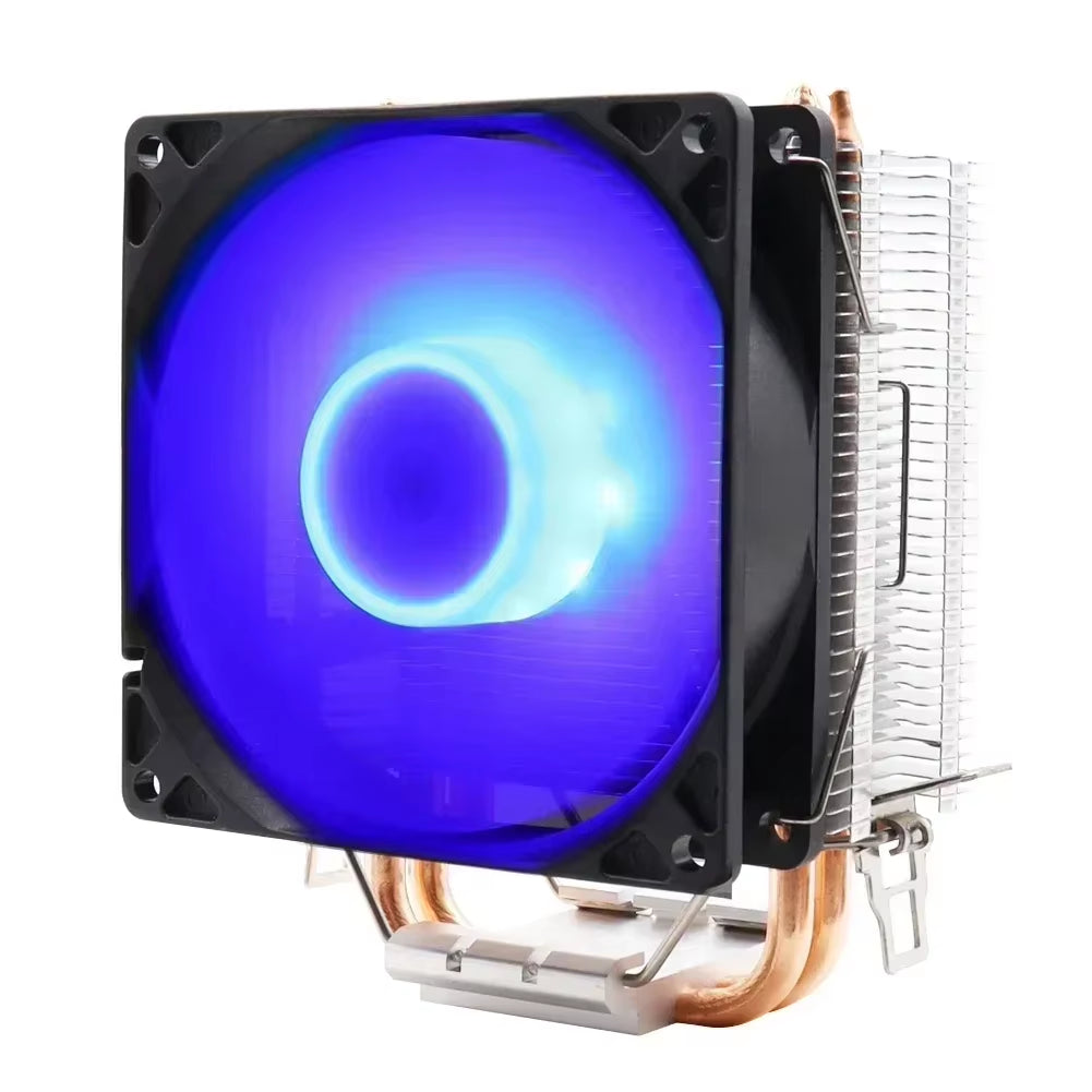 Ultra-Quiet 3Pin CPU Cooler Fan for Intel & AMD - Efficient Cooling for LGA 1150/1151/1155/1700/775/1200 & AM4/AM5