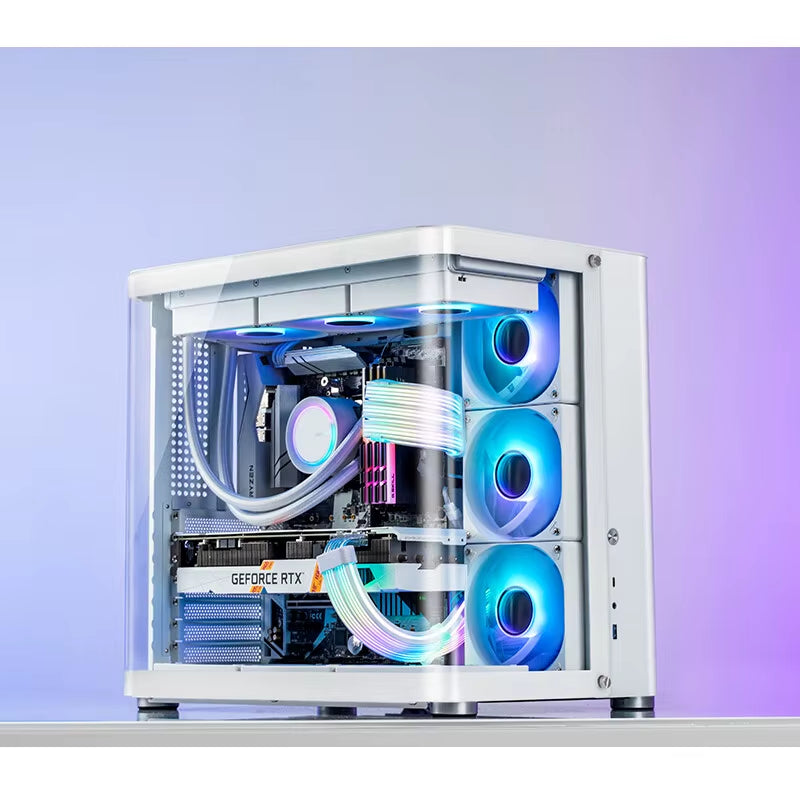 SL-120 ARGB 120mm RGB PC Case Fan - 5V 3PIN/4PIN PWM CPU Cooler for Ultimate Cooling and Aesthetic Upgrade