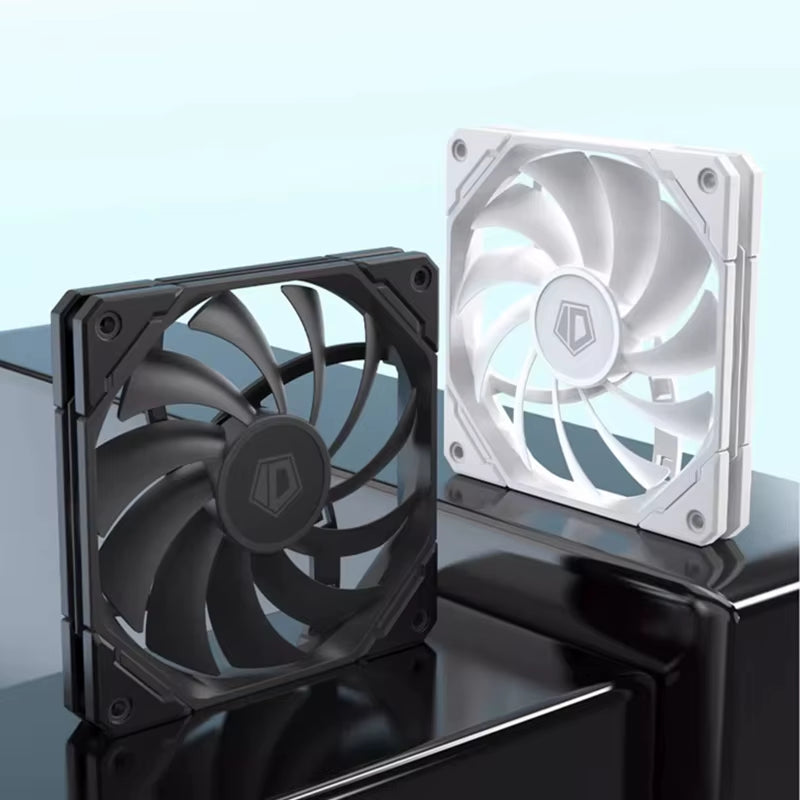 ID-COOLING TF-12015 120Mm Cooling Fan Thinckness 15Mm Ultra-Thin PC Case Fan 4Pin PWM Temperature Control Mute CPU Cooler
