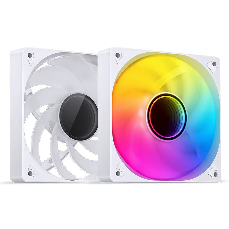 SL-120 ARGB 120mm RGB PC Case Fan - 5V 3PIN/4PIN PWM CPU Cooler for Ultimate Cooling and Aesthetic Upgrade