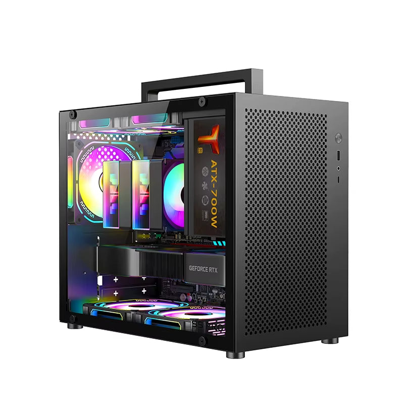 S5 PRO 20L Computer Case Gaming PC Chassis Support MATX/ITX SFX/ATX PSU 160Mm Tower /180 Watercooling Cooler