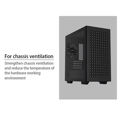 TE-12012 Ultra-Thin Cooling Fan 120X120X12Mm Ultra-Thin Size Low Noise 4PIN PWM for Desktop Computer CPU Cooler