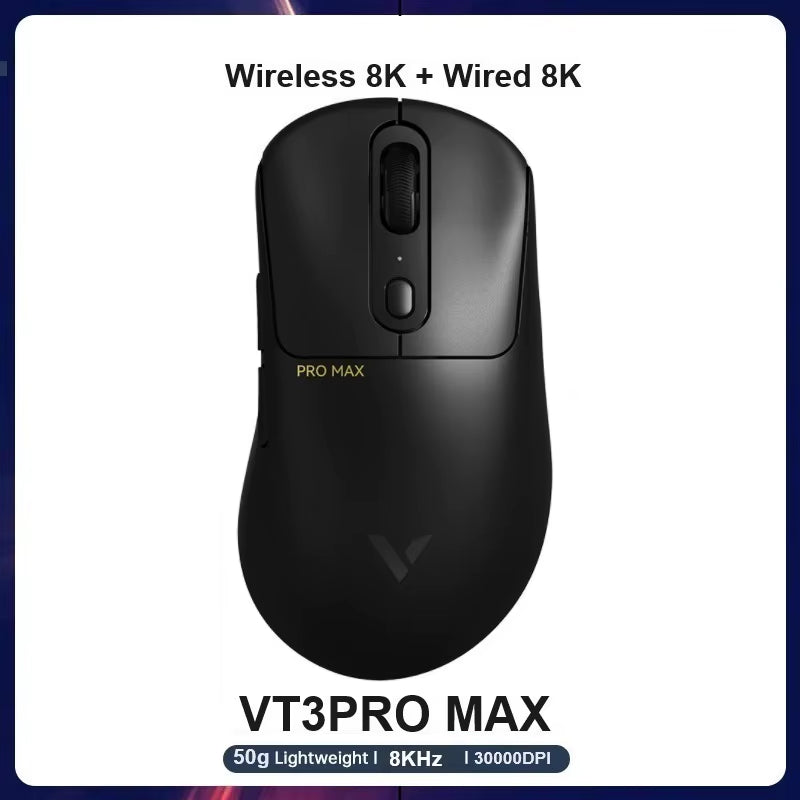 Vt3Pro Wireless Gaming Mouse 59G Lightweight 8Khz Polling Rate 26000DPI 9 Programmable Buttons Ultimate Optical Sensor