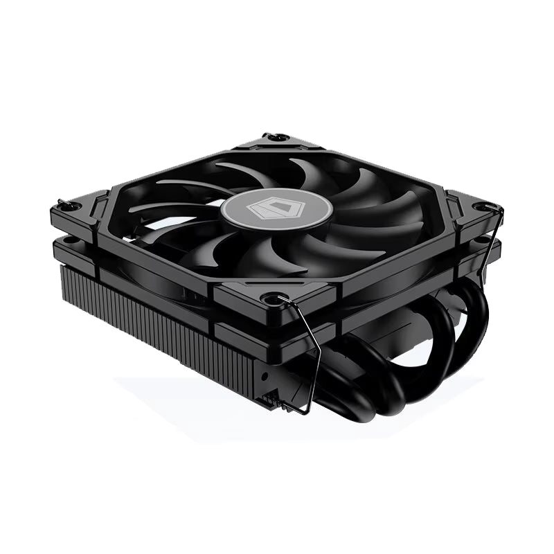 ID-COOLING IS-40X Low Profile CPU Cooler - Efficient 4 Heat Pipe Design for LGA1200/1700/115X AM4/AM5 ITX Chassis