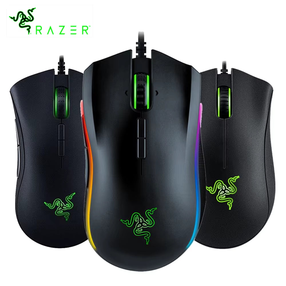 Series Deathadde Essential, Mamba Elite,Tournament Edition , Basilisk V3 Esports Wired Mouse
