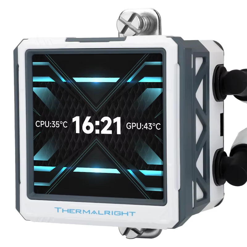 FW 360 ULTRA All-In-One CPU Water Cooler with 2.88" IPS LCD Monitor & Customizable Themes for LGA1851/1700 & AMD AM5