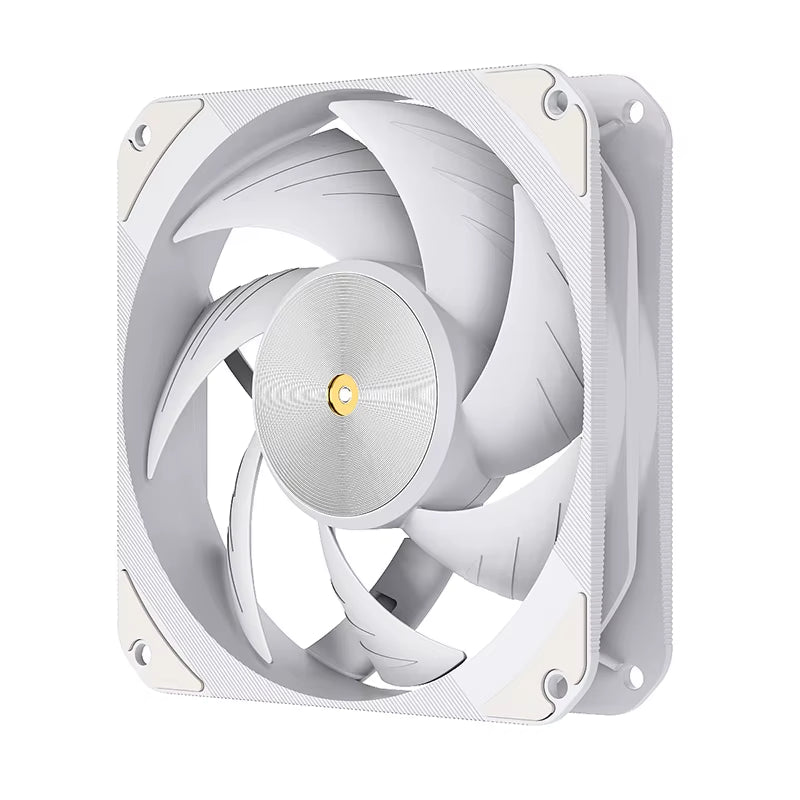 T20 120Mm 4Pin PWM Silent Fan, High-Performance 2500RPM Low Noise Cooling Fans for Cpu/Gaming PC & Water Cooling Radiator