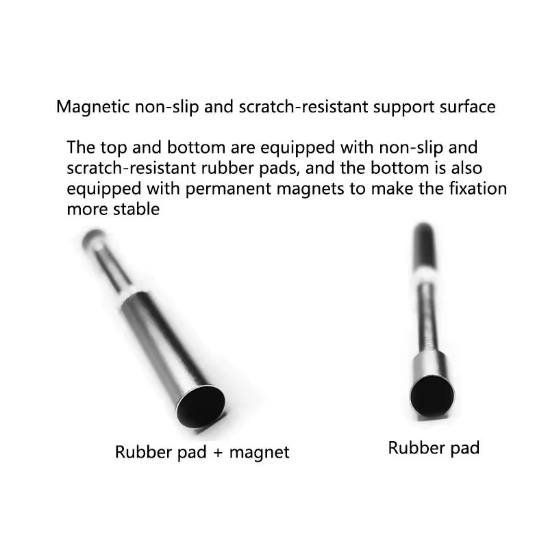 All-Aluminum Telescopic Chassis Graphics Card Bracket, Anti-Bending/Anti-Weight Bracket (Bottom Magnetic Suction)