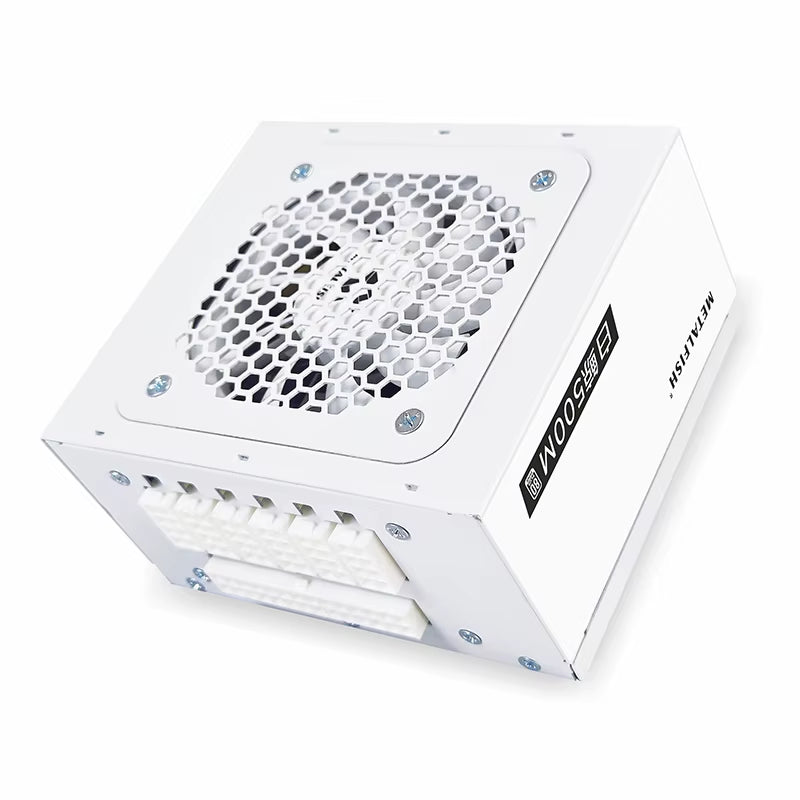 Full-Modular SFX-500W PSU 80Plus Bronze White Power Supply for Mini ITX Chassis Small Computer Case 100/220V