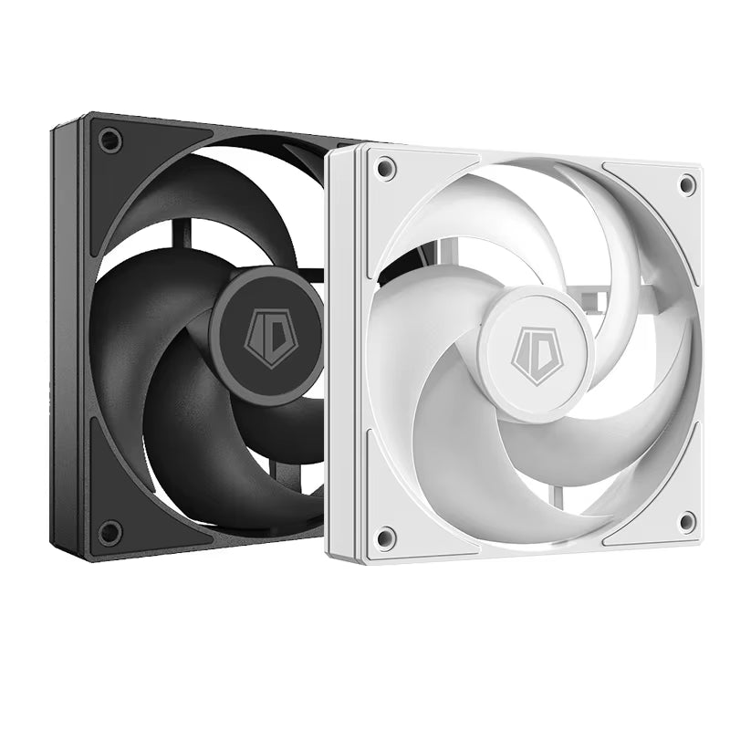 ID-COOLING AS-120 Computer Case Fan 120Mm 4PIN PWM Fan Low Noise Cooling Fan Applicable to 360Mm Water Cooler&Cpu Air Cooler