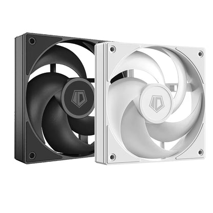 ID-COOLING AS-120 Computer Case Fan 120Mm 4PIN PWM Fan Low Noise Cooling Fan Applicable to 360Mm Water Cooler&Cpu Air Cooler