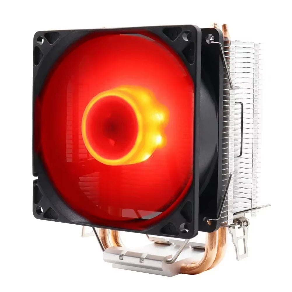 Ultra-Quiet 3Pin CPU Cooler Fan for Intel & AMD - Efficient Cooling for LGA 1150/1151/1155/1700/775/1200 & AM4/AM5