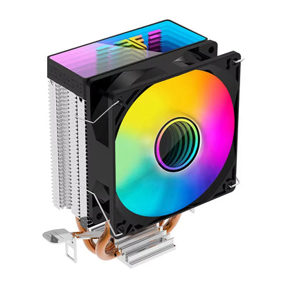 ZH1200 CPU Cooler - ARGB 2 Heatpipes Radiator with Silent PWM Fan for Intel & AMD Processors