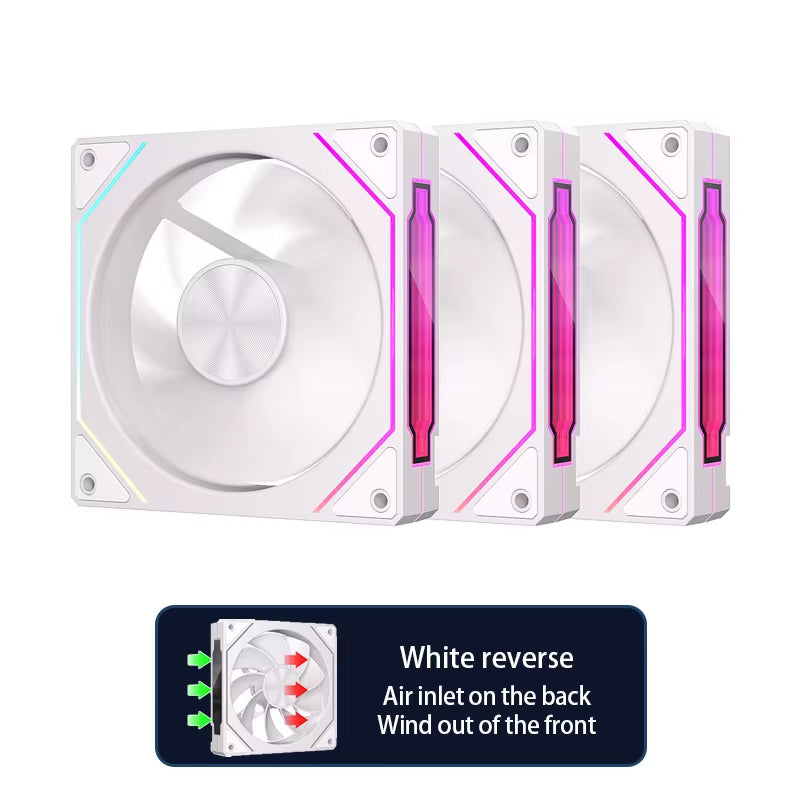 Prism 5 PRO 120Mm Fan Argb Pc Case Ventiladores 4PIN PWM 5V-3PIN Cpu Water Cooler PC Gamer Cooling Kit Fans Rgb Ventilador