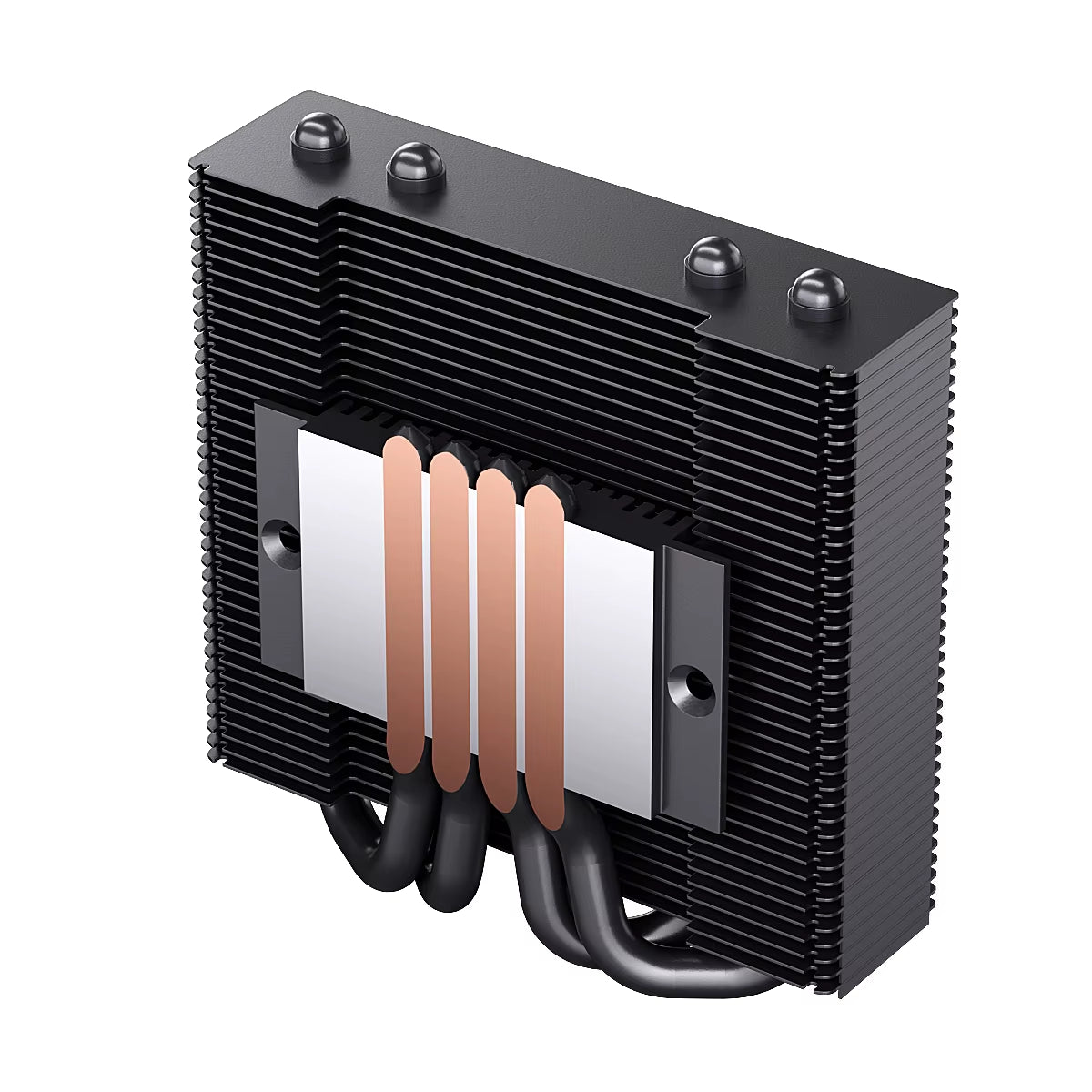 UT-45 Low Profile CPU Cooler - 4 Heat Pipes & 4Pin Fan for Intel LGA 1700/1200/2011/2066 & AMD AM4/AM5
