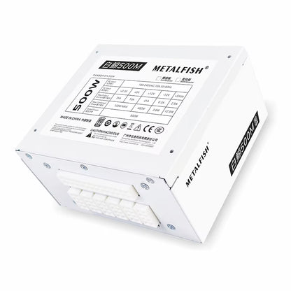 Full-Modular SFX-500W PSU 80Plus Bronze White Power Supply for Mini ITX Chassis Small Computer Case 100/220V