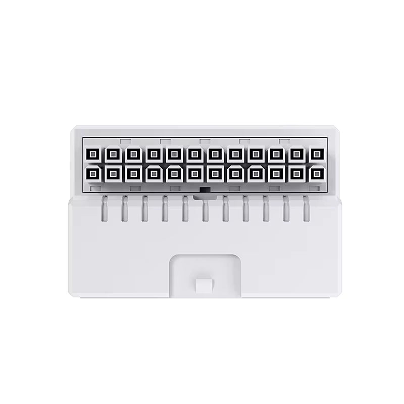 TEUCER 24Pin ATX 90° ARGB Adapter - Perfect Converter for 24Pin Motherboard Power Supplies