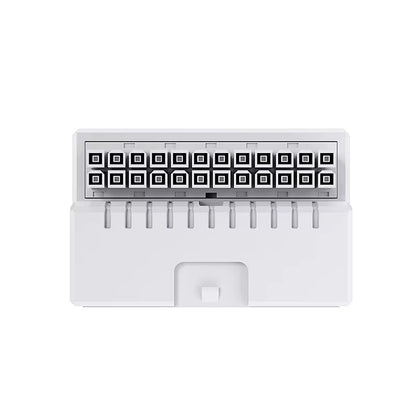 TEUCER 24Pin ATX 90° ARGB Adapter - Perfect Converter for 24Pin Motherboard Power Supplies