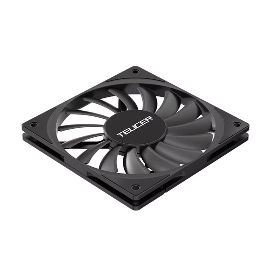TE-12012 Ultra-Thin Cooling Fan 120X120X12Mm Ultra-Thin Size Low Noise 4PIN PWM for Desktop Computer CPU Cooler