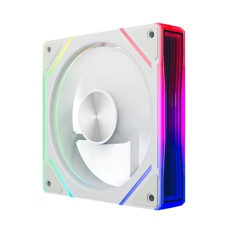 Prism S1 120MM ARGB PWM Chassis Fan - High-Performance PC Cooling Solution (800-1800 RPM)