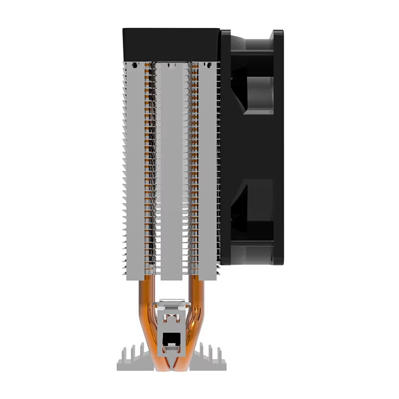 ZH1200 CPU Cooler - ARGB 2 Heatpipes Radiator with Silent PWM Fan for Intel & AMD Processors