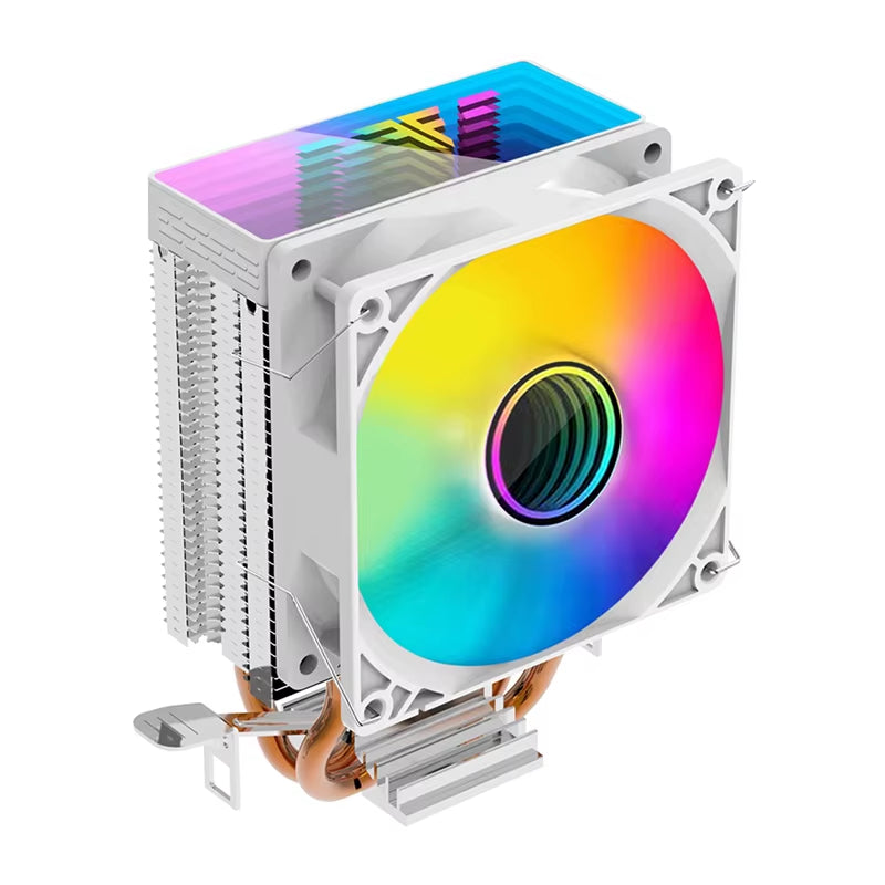 ZH1200 CPU Cooler - ARGB 2 Heatpipes Radiator with Silent PWM Fan for Intel & AMD Processors