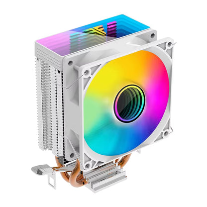 ZH1200 CPU Cooler - ARGB 2 Heatpipes Radiator with Silent PWM Fan for Intel & AMD Processors