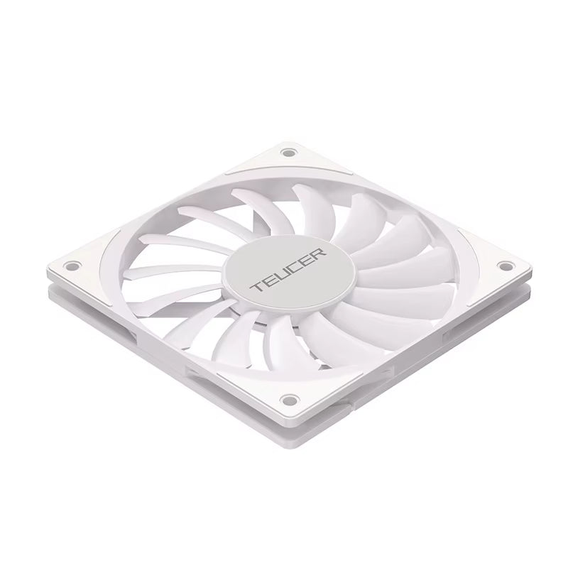 TE-12012 Ultra-Thin Cooling Fan 120X120X12Mm Ultra-Thin Size Low Noise 4PIN PWM for Desktop Computer CPU Cooler