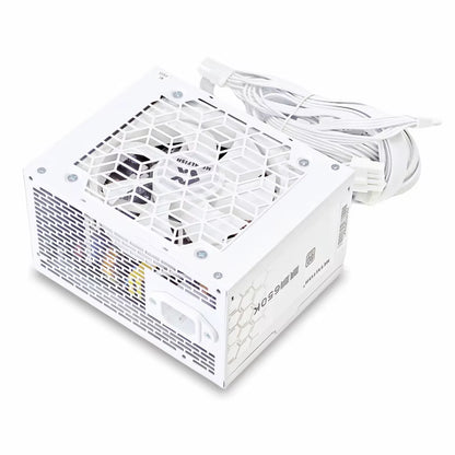 KIRIN650K White Chassis Power Supply ATX-500W 80PLUS PSU for Gaming Computers, Graphics Card Docks (100-240V)