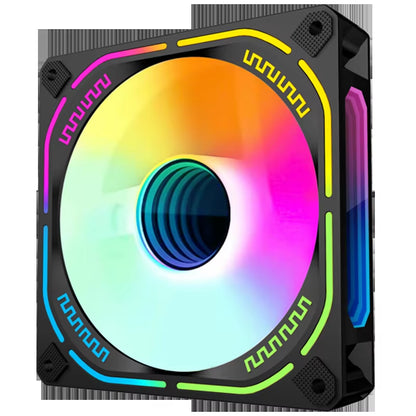 HJ-12 120Mm PWM PC Computer Case Fan 5V 3Pin Sync Argb Quiet Cooling Fans