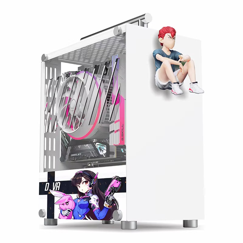 T40 Mini ITX Case 7L Acrylic or Mesh Side Panel and Portable Handle Support SFX Psu/206Mm GPU