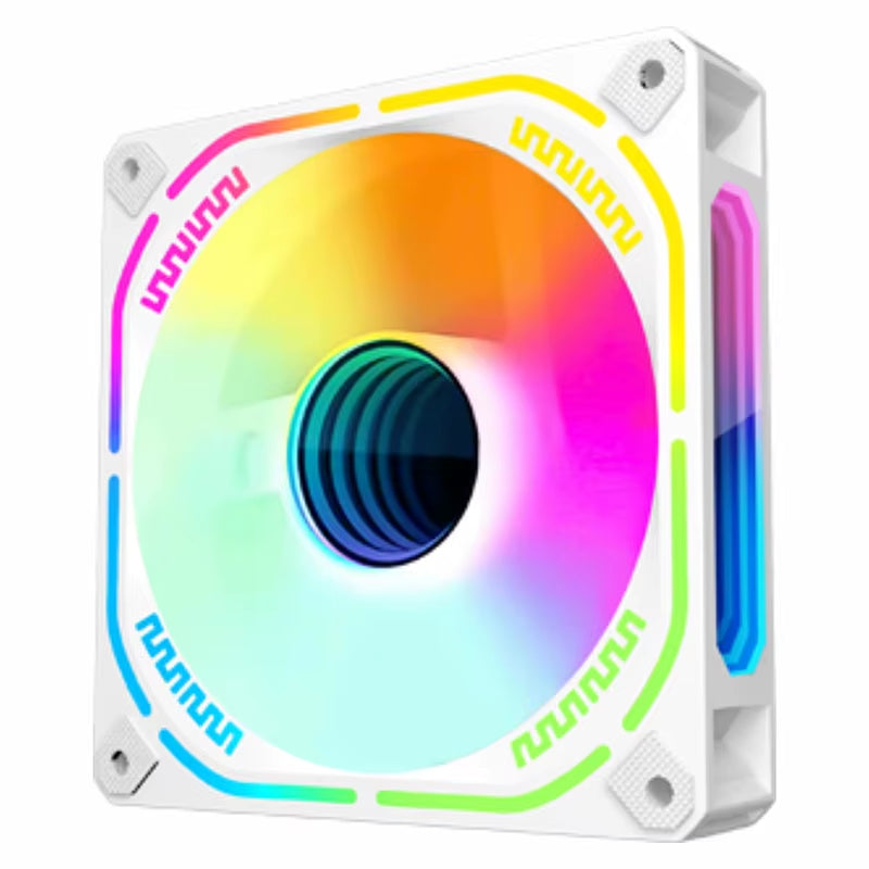 HJ-12 120Mm PWM PC Computer Case Fan 5V 3Pin Sync Argb Quiet Cooling Fans