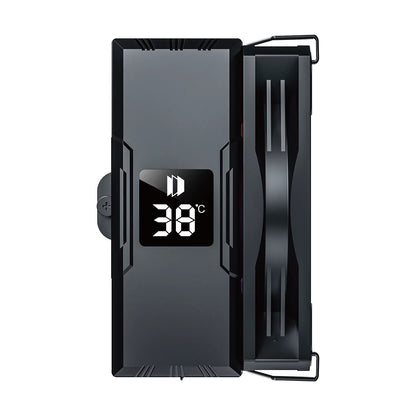 Walrus Guard 120 - High-Performance 4 Heatpipe CPU Cooler with Digital Display & 120mm Fan for LGA1700/1200 AM4/AM5