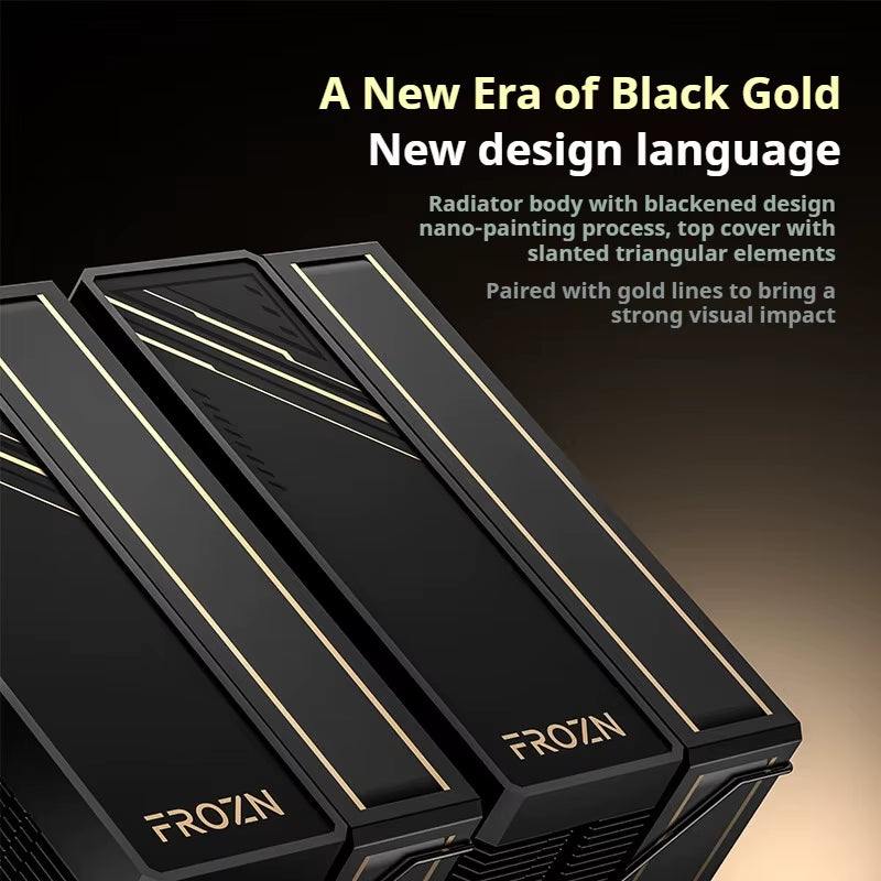 ID-COOLING Dual-Tower 6 Heat Pipes CPU Cooler Dual Cooling Fans High-Performance Air Cooler for LGA1700/1200/115X AMD AM5/AM4