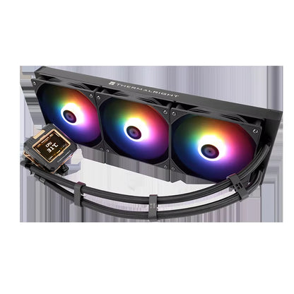 FW 420 All-In-One CPU Water Cooler with 2.4" IPS LCD Monitor - Customizable Themes for LGA1851/1700 and AMD AM4/AM5