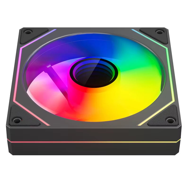 Prism 4 PRO 3PCS PC Case Fan 120Mm ARGB Cyclic Mirror Light Effect PWM 800-2000RPM CPU Cooler Ventilador